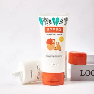 Oval PE Cosmetic Tube Packaging