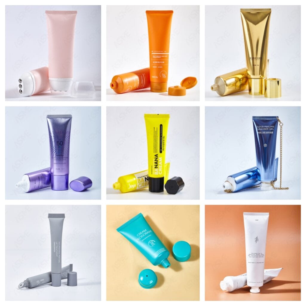 Facial Cleanser Tube packaging